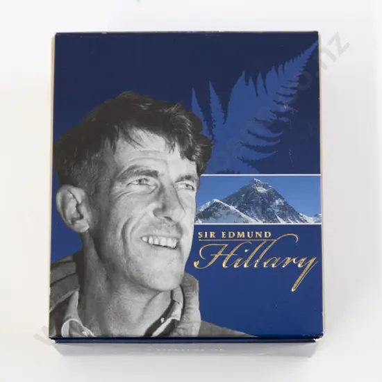 NZ 2008 Sir Edmund Hillary Gold Proof $10 Coin