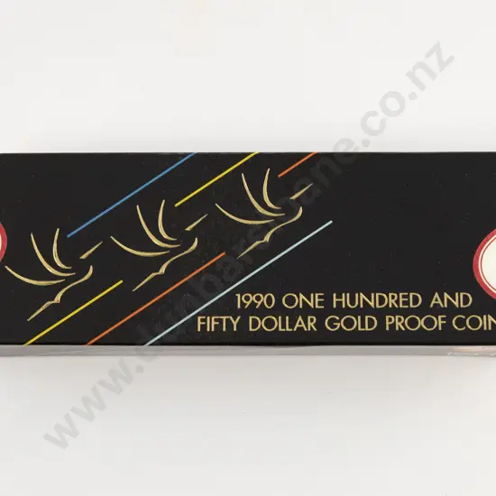 NZ 1990 150 Dollar Gold Proof Coin