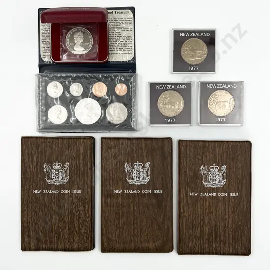 NZ 1977 Waitangi Day Coin Issues
