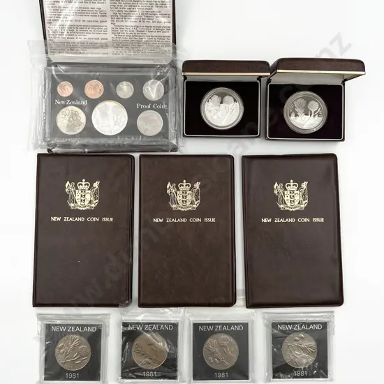 NZ 1981 Royal Visit Coin Issues