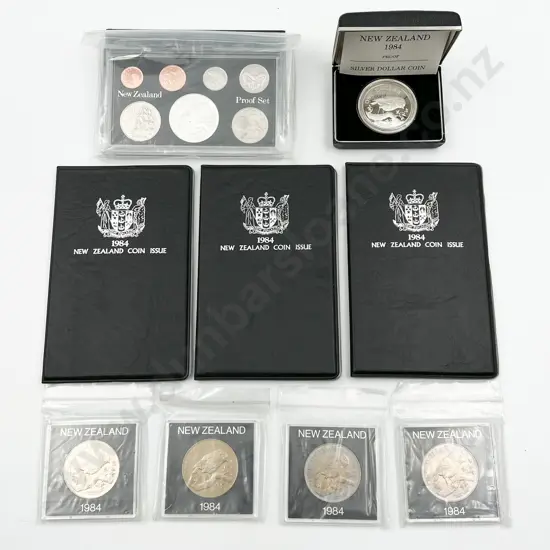 NZ 1984 Black Robin Coin Issues