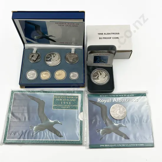 NZ 1998 Albatross Coin Issues