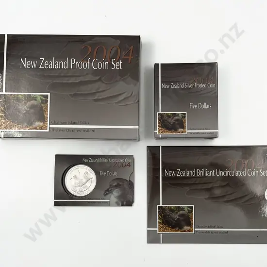 NZ 2004 Chatham Island Taiko Coin Issues