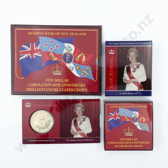 NZ Royal Commemorative Coin Issues