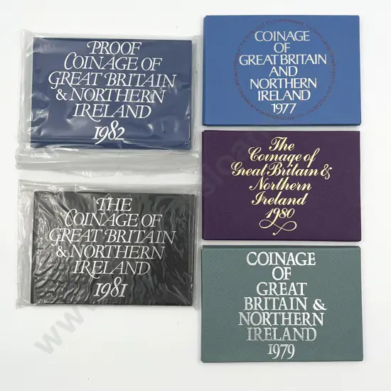 Proof Coinage of Great Britain & Northern Ireland Card Covers