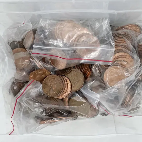 Qty NZ Pennies