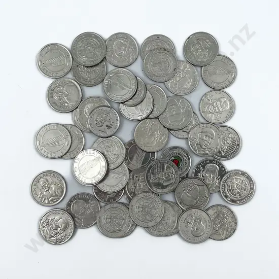 Medals From The Collection of 15 Great All Blacks and others