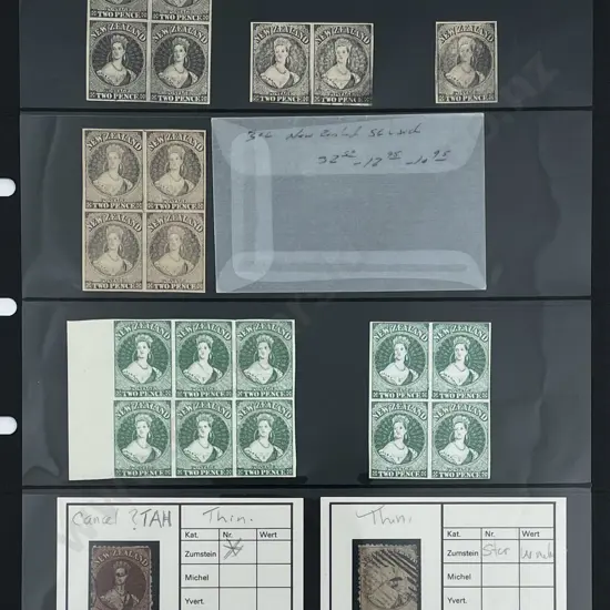 Collection NZ Full Face Queens/Chalon Heads