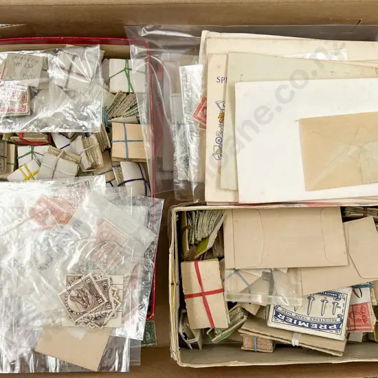 Qty NZ Unmounted Sorted Mainly Pre-Decimal Stamps