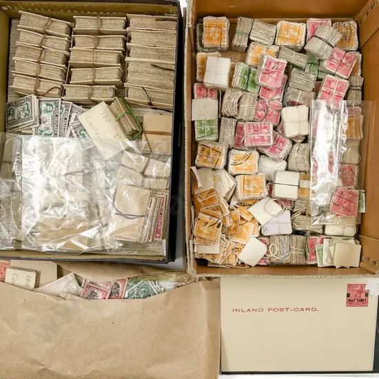 Qty NZ Unmounted Sorted Mainly Pre-Decimal Stamps