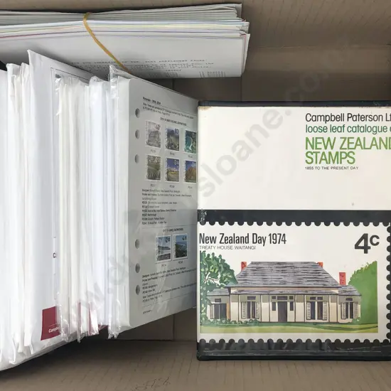 Campbell Paterson Ltd NZ Stamps Catalogue
