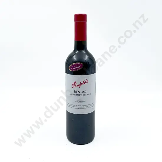 1 bottle Aust 2002 Penfolds Bin 389 Cabernet Shiraz