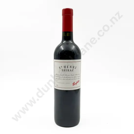 1 bottle Aust 2001 Penfolds St Henri Shiraz