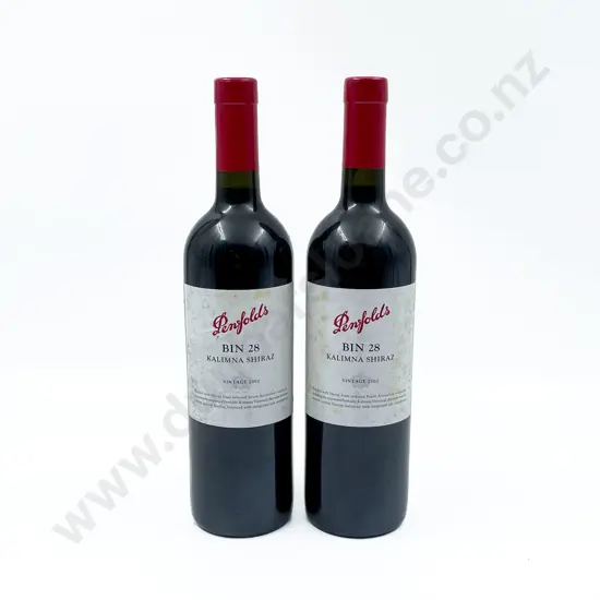 2 bottles Aust 2001 Penfolds Bin 28 Kalimna Shiraz
