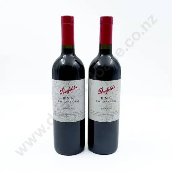 2 bottles Aust 2002 Penfolds Bin 28 Kalmna Shiraz