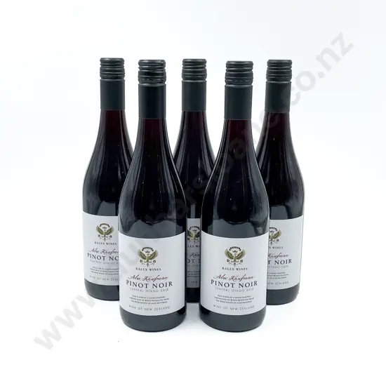 5 bottles NZ 2018 Kalex Alex Kaufman Central Otago Pinot Noir