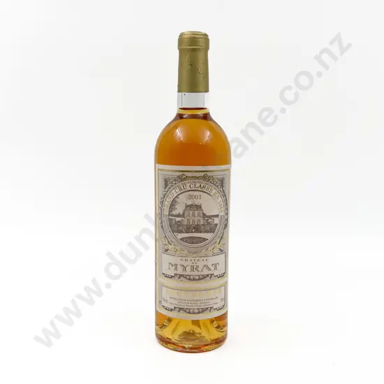 1 bottle 2001 Chateau de Myrat Sauternes 750ml