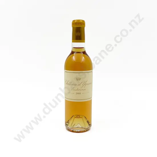 1 bottle Fr 2008 Chateau d'Yquem Sauternes 375ml