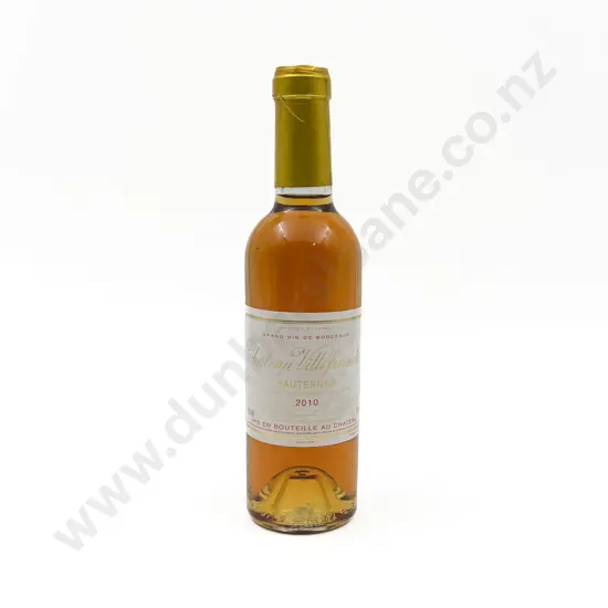 1 bottle 2010 Chateau Villefranche Sauternes 375ml