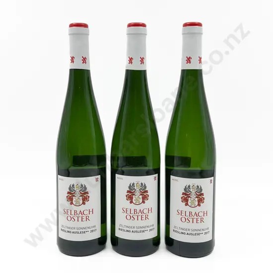 3 bottles 2017 Selbach Oster