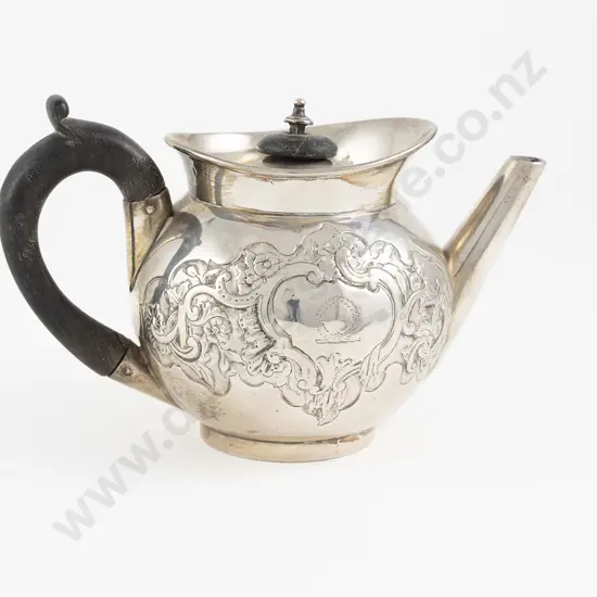 Vict S/S Batchelors Tea Pot