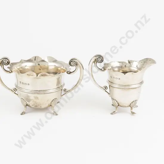 Edw VII S/S Sugar & Cream