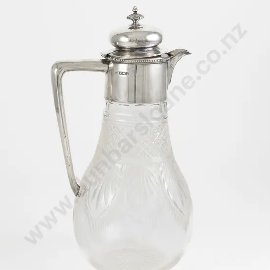 Edw VII S/S Mounted Claret Jug