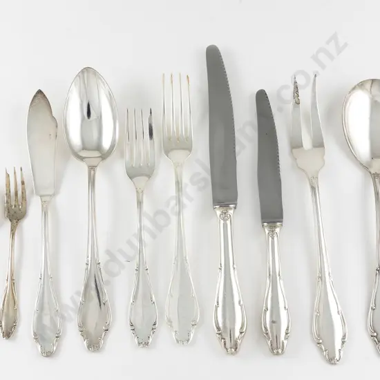 Extensive 173 Piece Wellner (Germany) 'Mozart' Pattern S/P Suite Of Cutlery