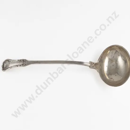 Fine Quality Geo IV Scottish S/S Soup Ladle