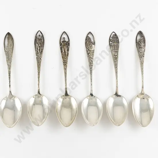 Set Of 6 American S/S Teaspoons