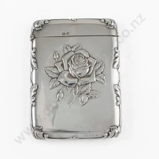 An Attractive Geo V S/S Calling Card Case