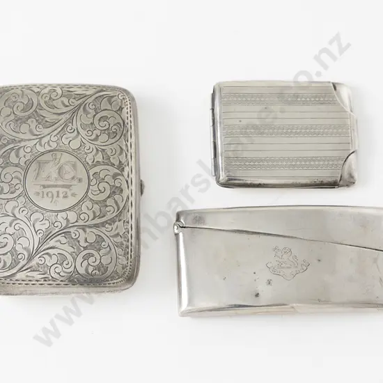 Edw VII S/S Calling Card Case