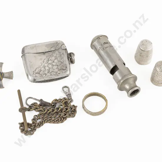 S/S Vesta Case & 2 S/S Thimbles