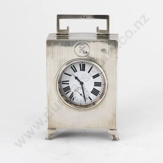 Geo V S/S Pocket Watch Stand & Large Pocket Watch