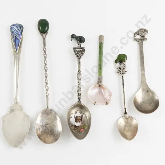 6 Various NZ S/S & Other Spoons