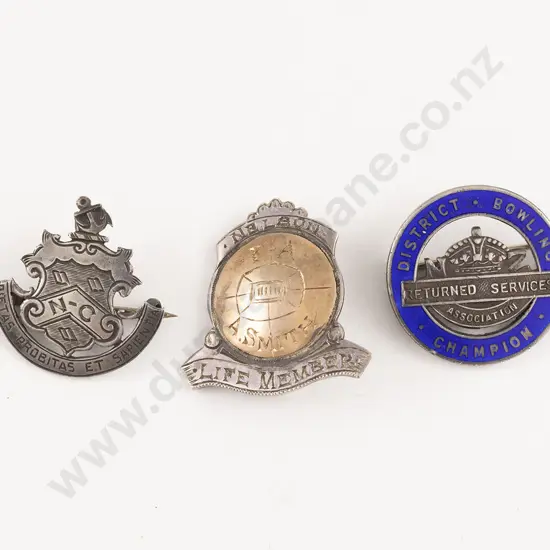 Three NZ Silver Badges