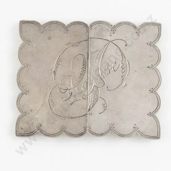 NZ Colonial Silver Two Piece Buckle