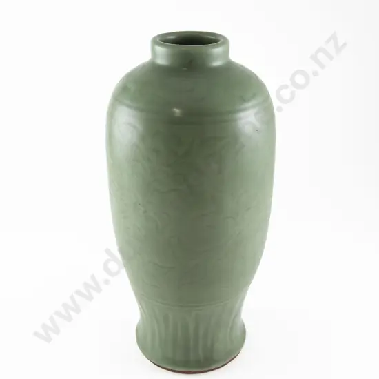 A Chinese Ming Dynasty Longquan Vase