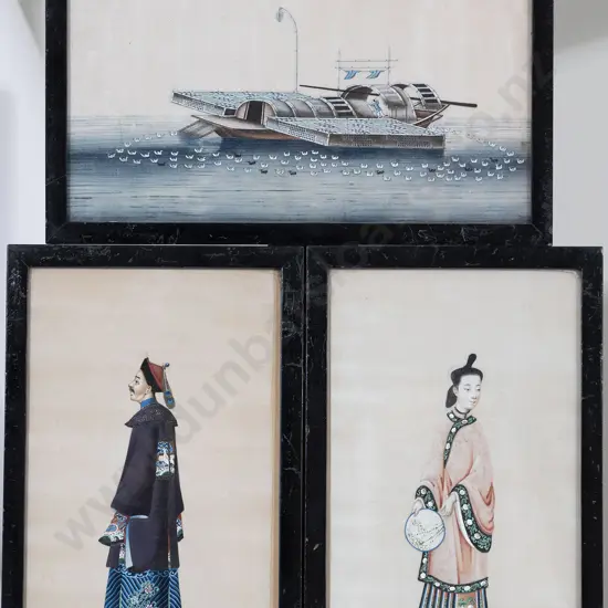 Three Chinese Paintings