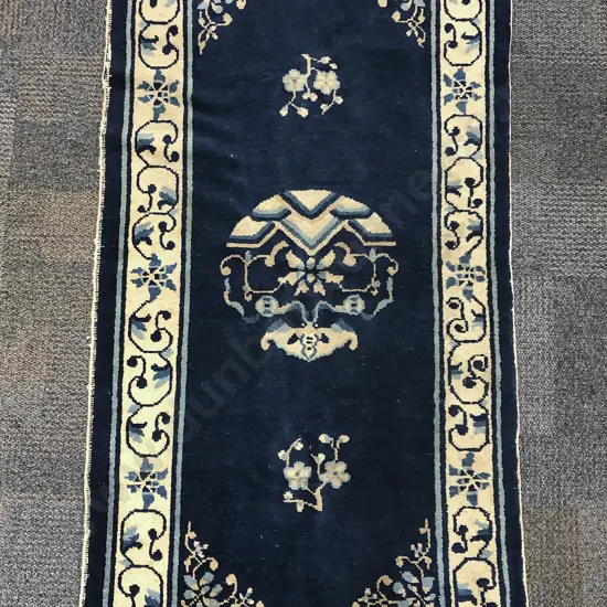 A Hand Knotted Chinese Rug