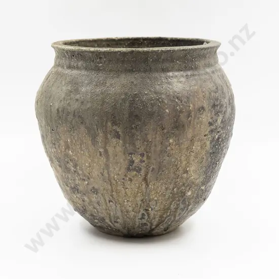 Large Japanese Anagama Fired Bowl