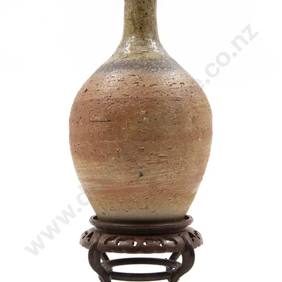 Japanese Bizen Pottery Vase