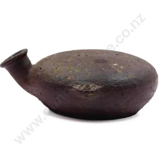 A 19th Century Korean Stoneware Water Bottle
