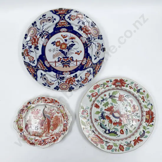 Early C19th Masons Patent Ironstone China Plate