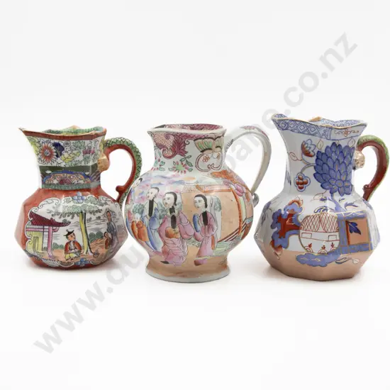 Masons Patent Ironstone Three Jugs