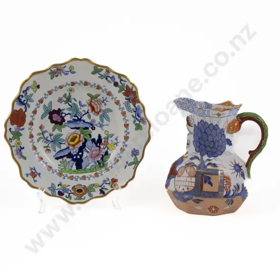 Masons Ironstone Patent Jardiniere Pattern Jug