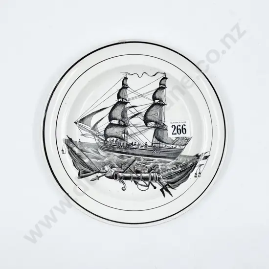 Early C19th Francis Dillon Staffordshire Cream Ware Plate