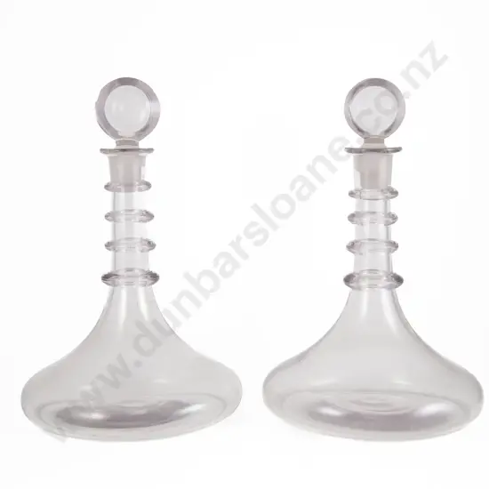 Possible Pair Early James Powell (Whitefriars) Decanters