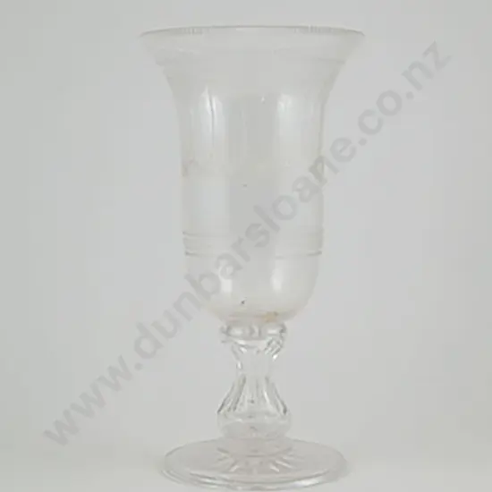 An Elegant Vict Cut Glass Celery Vase