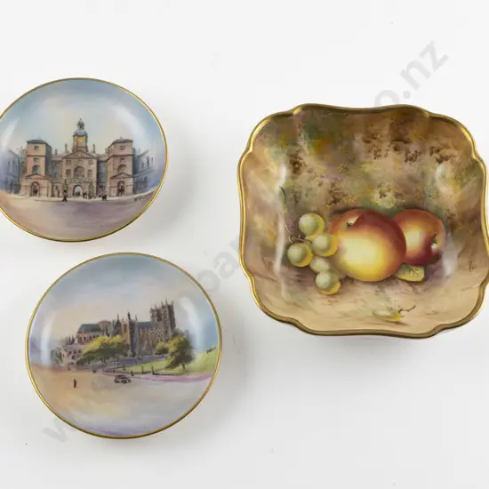 Royal Worcester Shaped Square Dish